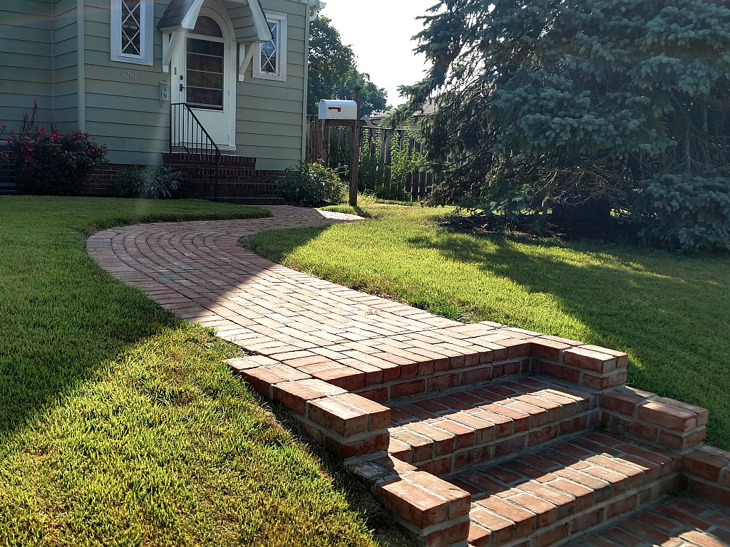 Natural Brick Entrance