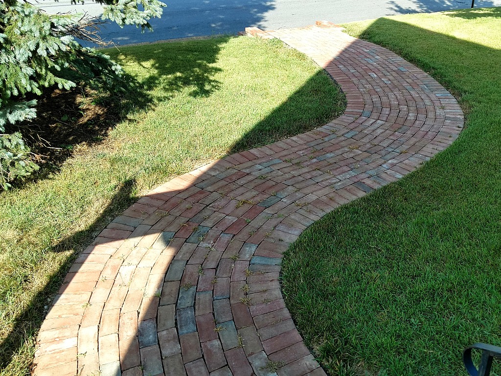 Natural Brick Entrance